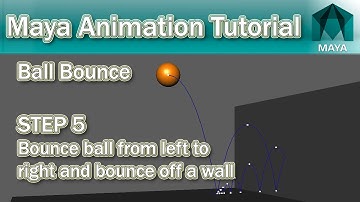 Maya Bouncing Ball Tutorial #5 Hit the Wall