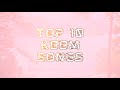 🍃TOP 10 KBBM SPRING SONGS🍃 (2023 Spring)