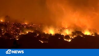 Firenado spawns in fast-moving Northern California wildfire