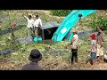 Incredible Skills Pulled Out Of KOBELCO Excavator Failed Sinking In Deep Water By Crane ,2Excavator