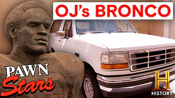 Pawn Stars: Infamous O.J. Simpson Items Hit the Shop