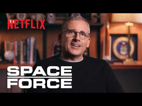 Space Force | Steve Carell, Greg Daniels & Lainnya dalam Komedi Baru di Tempat Kerja | Netflix