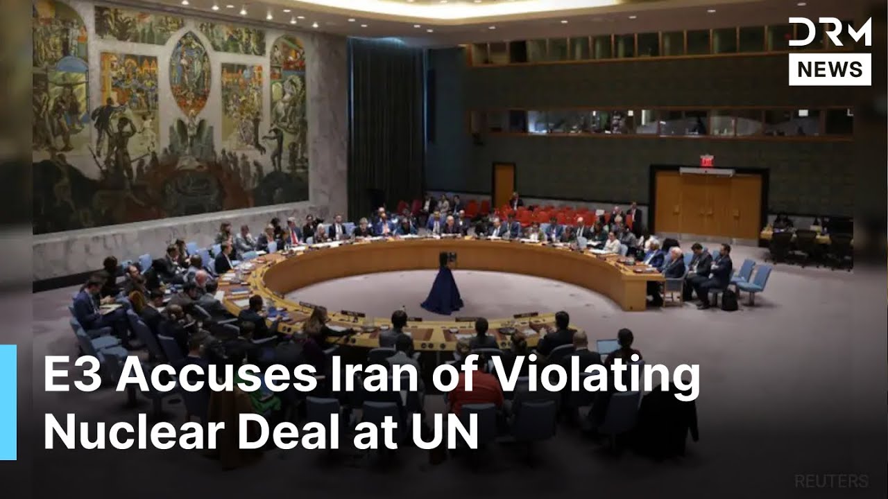 WATCH: E3 Accuse Iran of Violating Nuclear Deal | UN Stakeout Remarks by UK, France & Germany | AC15