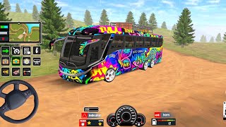 Coach Bus Simulator IndiaOff-roa Driving Bus Game | New Update 2026 Full Gameplay Video Part #674  screenshot 3