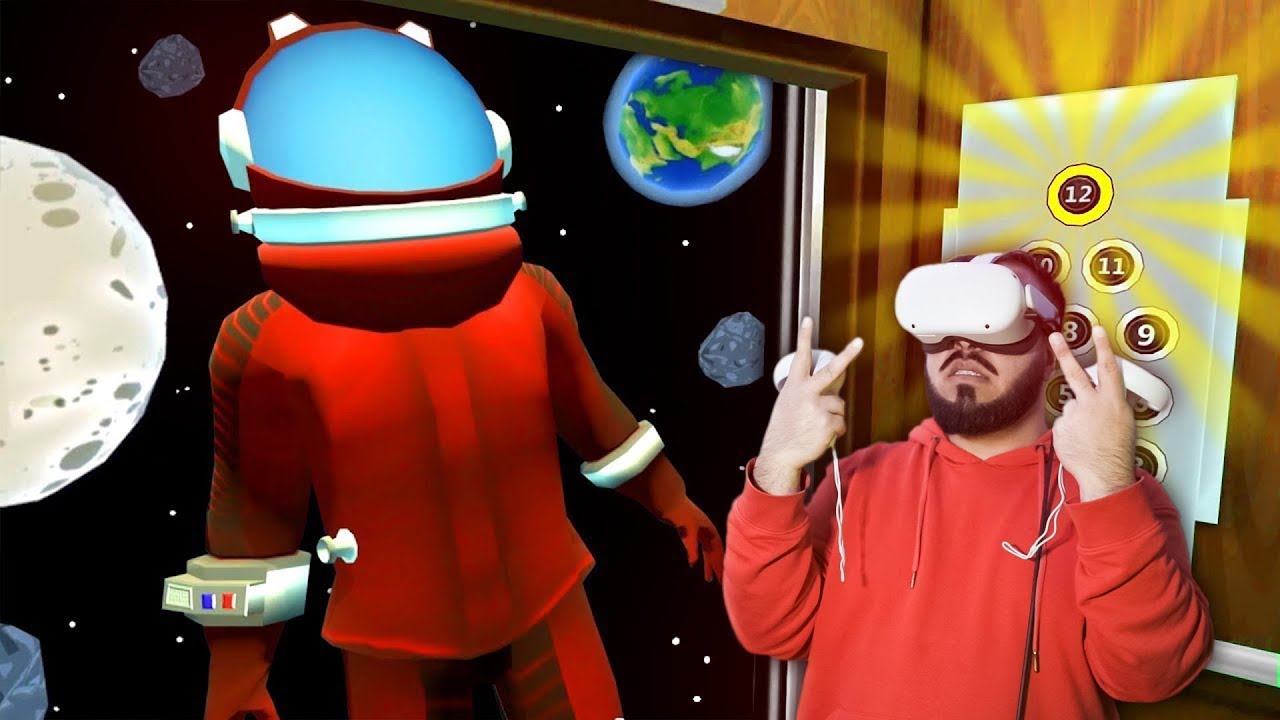 اختبار الذكاء ! كملت اللعبة وسافرت للفضاء | Floor Plan VR