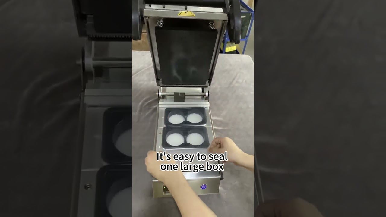 Manual Tray Sealing Machine For Fast Food Fruit Ce Certified, OEM factory, DQ-1/3/5 2/4/6