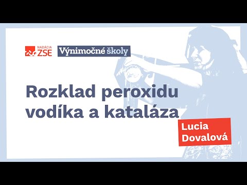 Video: Je peroxid vodíku kataláza?