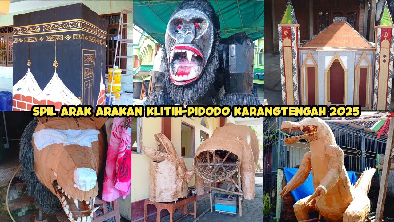 Ada Kingkong Raksasa❗Spil Arak Arakan Takbir Keliling Klitih & Pidodo 2025