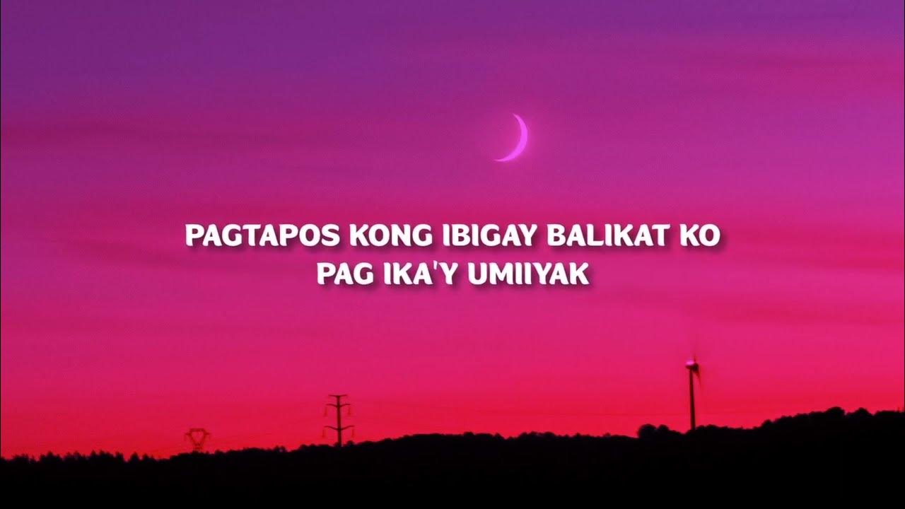 Pano Naman ako by-Zack tabudlo (lyric,s) - YouTube