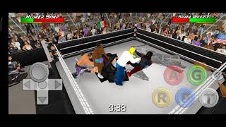 Wrestling Empire - another intense battle royal in the town of SpringShield