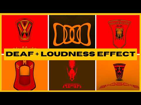 (PARODY) CAR LOGO ANIMATIONS IN DEAF + LOUDNESS - TEAM BAHAY SUPER COOL VIDEO & AUDIO EFFECT EDIT