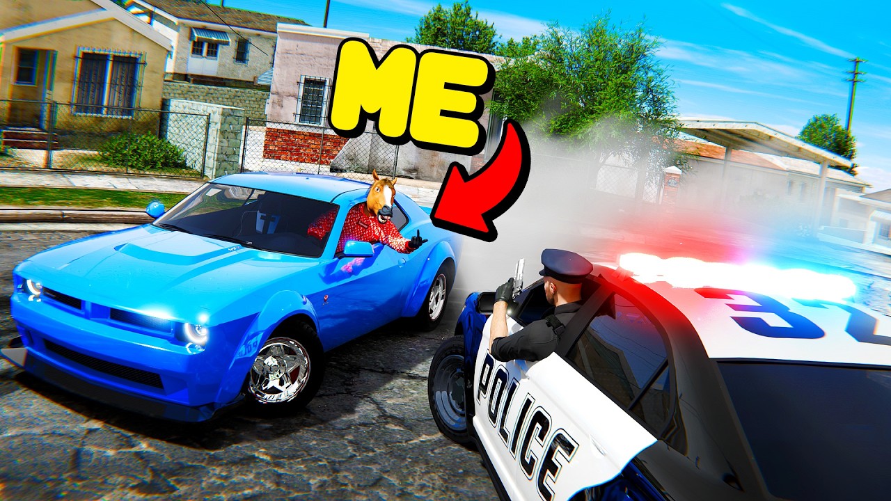 Hellcats Take Over The City In GTA 5 RP