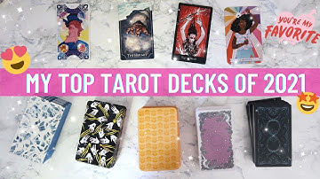 😍TOP TAROT DECKS OF 2021 in my collection🌟 Best tarot deck of the year goes to ...😱