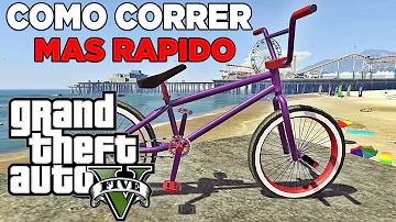 Como correr de bike GTA 5 pc?