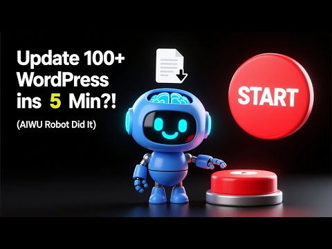 Bulk Update 100+ WordPress Posts in 5 Minutes (AI-Powered!)