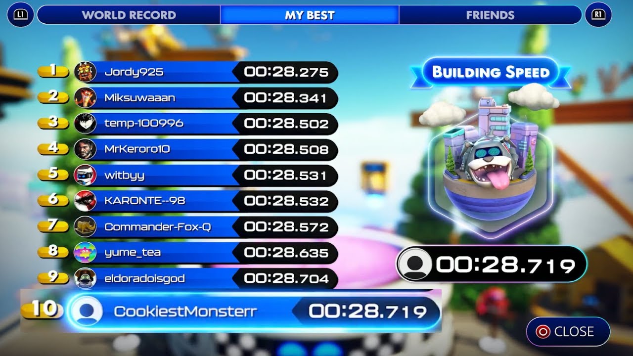 Top 10 Astro Bot Building Speed Free DLC Speedrun 28.719 - YouTube