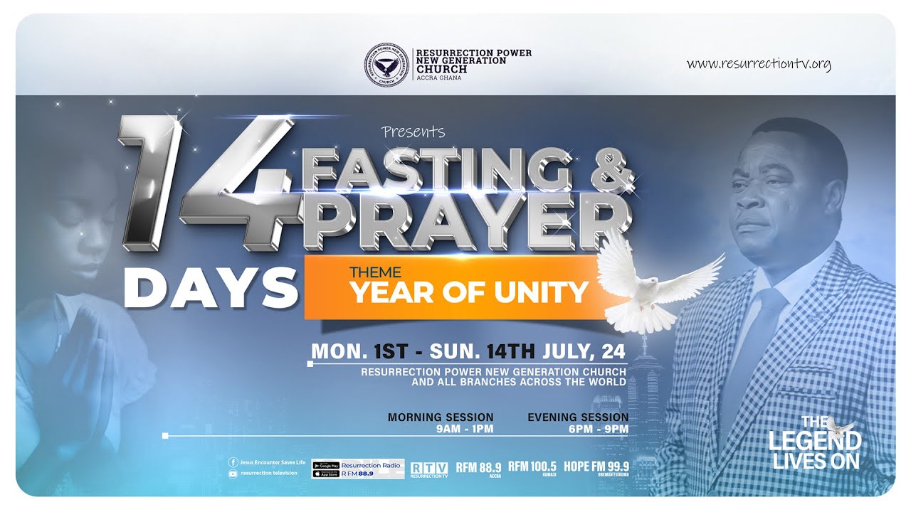 14 DAYS PRAYER & FASTING DAY 5 MORNING . 5/07/2024 - YouTube