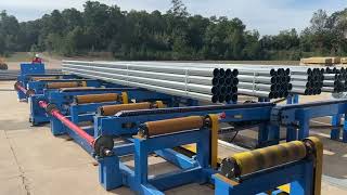 Steel Pipe Bundling and Palletizing: Efficient Automation Solution