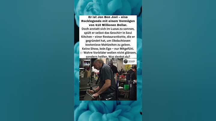 Jon Bon Jovis Vermächtnis sind nicht Ruhm und Reichtum – sondern Mahlzeiten für Obdachlose 🍽️❤️“