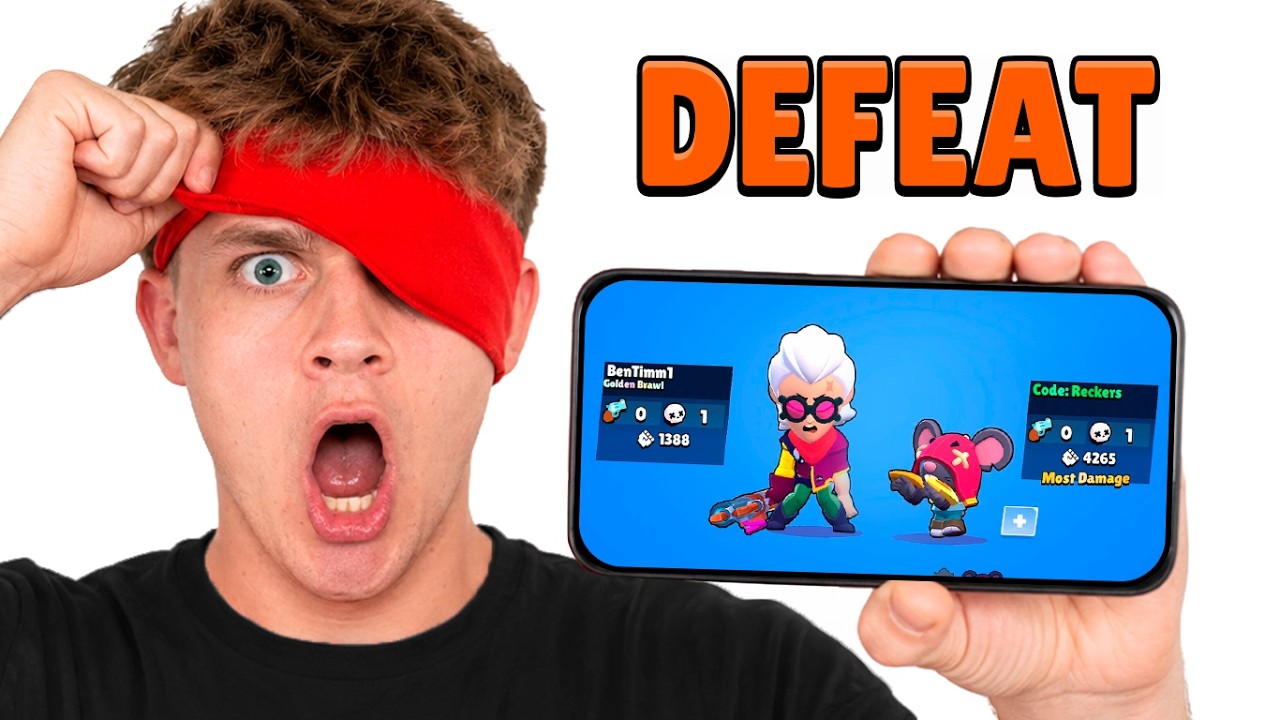 Brawl Stars But WE CAN'T SEE!