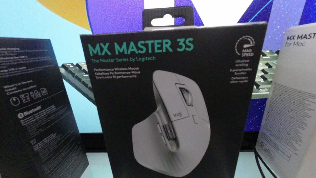 Logitech Master Series MX Master 3S - souris - Bluetooth, 2.4 GHz