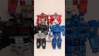 Who’s your favourite? #transformers #optimusprime #nemesisprime #figures #toys #warforcybertron #wow