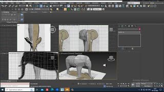3DsMax Tutorials, Learn 3D Modeling an Elephant Animal from Scratch in 3dsmax ( Part 6)