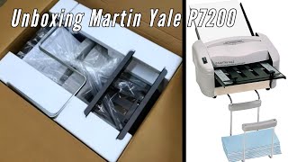 Unboxing Martin Yale P7200 Paper Folding Machine | Bifold & Trifold Folder | How It's Packaged |