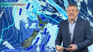 NZ: Cold weekend, frosts return with high pressure, then a low late next week