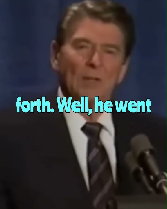 🤣 Ronald Reagan’s Priceless Comeback to a Young Constituent