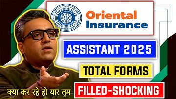 📢 OICL Assistant 2025 Total Forms Filled - Shocking 😱