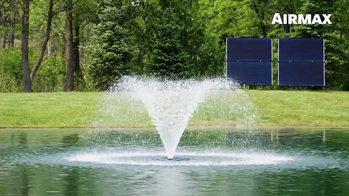 Airmax® SolarSeries™ Fountain – Solar Pond Fountain