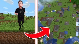 Minecraft Survival EXCEPT Random Chunks Are Disappearing!