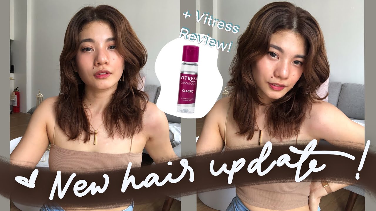 BYE FRIZZY BUHAGHAG Hair? New Haircut Update + Vitress Review |