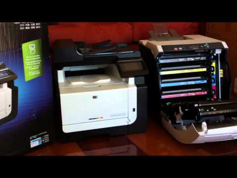 HP Laserjet Pro CM1415FN printer and my old Hp 3600n  laserjet