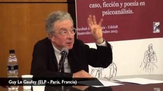 Conferencia de cierre: "Historia, mi hermana" Guy Le Gaufey (ELP - Paris)