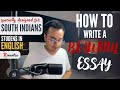 SCI JCA I SOUTH INDIAN STUDENTS I HOW2WRITE A BEAUTIFUL ESSAY I HEMANTRA I HEMANT SIR