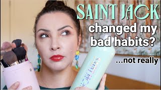 Testing the viral brush cleaner by Saint Jack