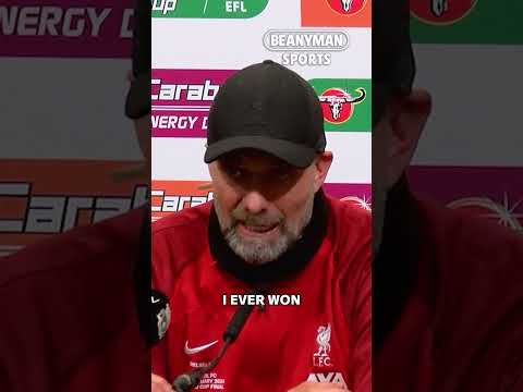 'Easily the most special trophy I ever won!' | Jurgen Klopp after winning the Carabao Cup