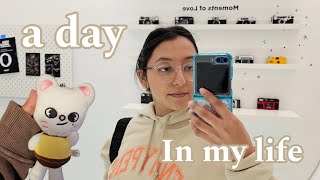 a day in my life: Kpop shopping, unboxing, eating out