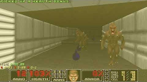 Doom 2: v64 MAP03 in 0:21.71 Pacifist
