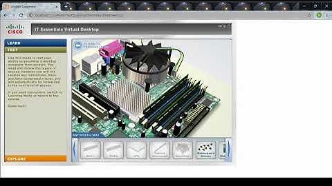Cara Merakit Pc Secara Virtual Menggunakan Cisco IT Essentials Virtual Desktop