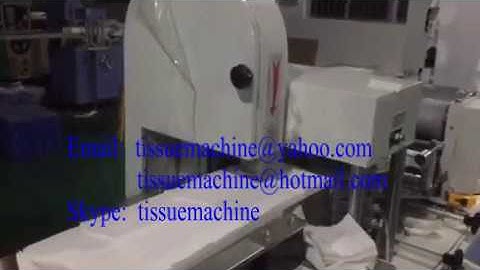 Automatic Paper Napkin Cocktail Tissue Serviette Folding Making 2 Colors Printing Machine Equipment