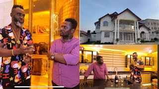 I Used 13Yrs To Build It- Popular Phone Sellerlarbi Tells Story Of Luxurious Gold Mansion In Kumasi