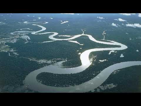Река Амазонка. Самая большая река в мире.