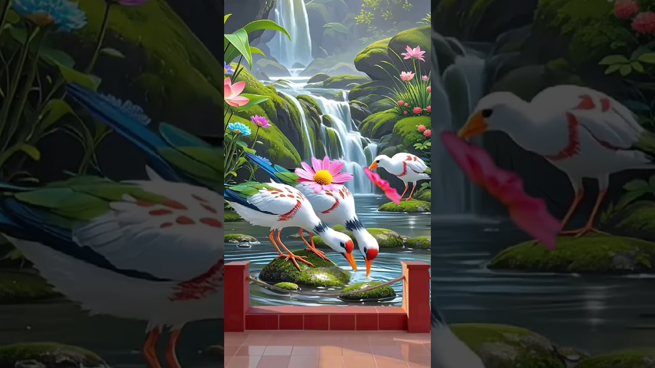 Water birds looking food in the water 8/18/2025