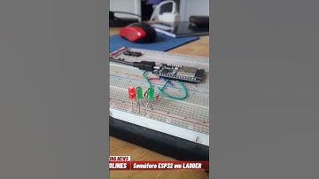 Semáforo em LADDER com ESP32 e OpenPLC