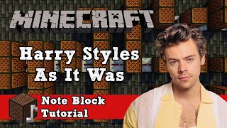 Download lagu Harry Styles - As It Was (Minecraft Note Block Tutorial)