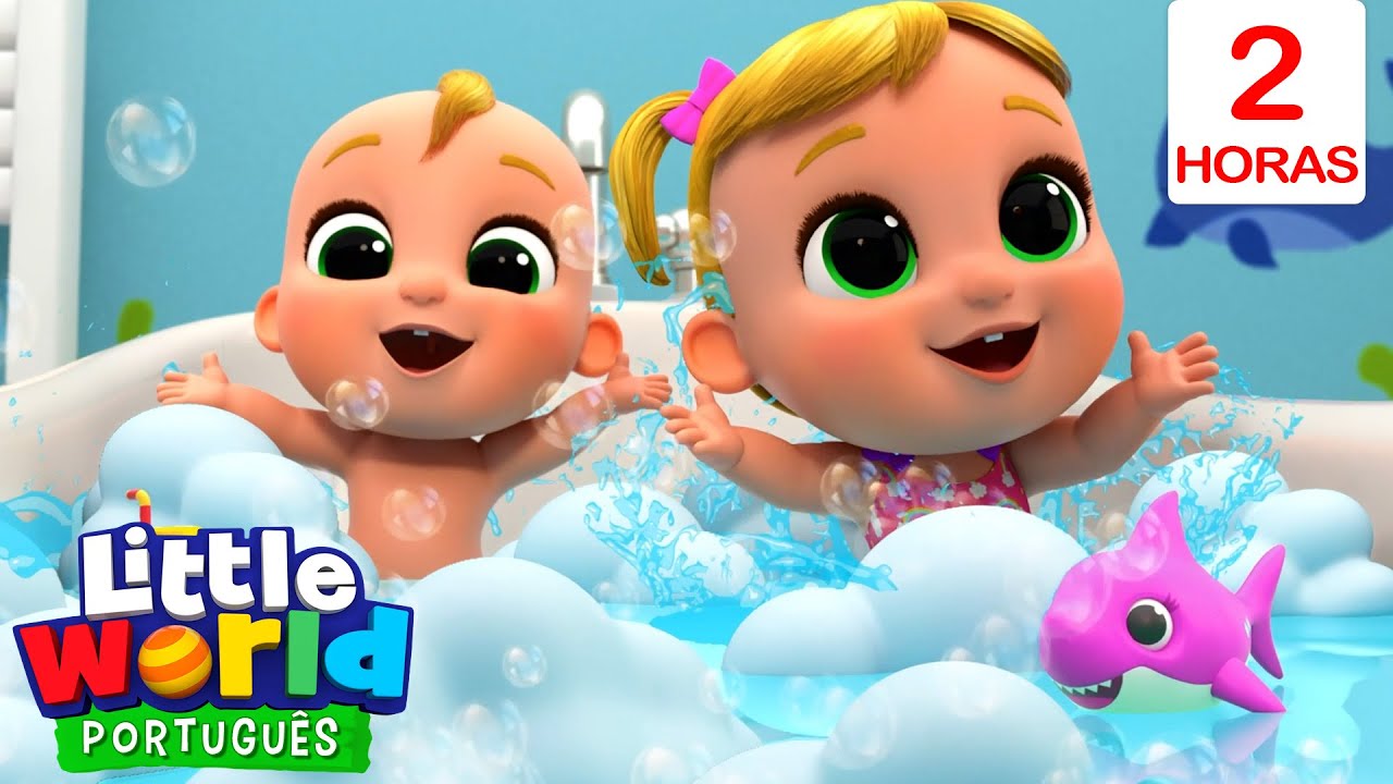 O Banho Bacana de Nina e Nico | O Mundo de Nina e Nico - Little World Português