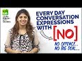 Advanced English Conversation Expressions With ‘NO’ | Improve Your English Speaking | Niharika